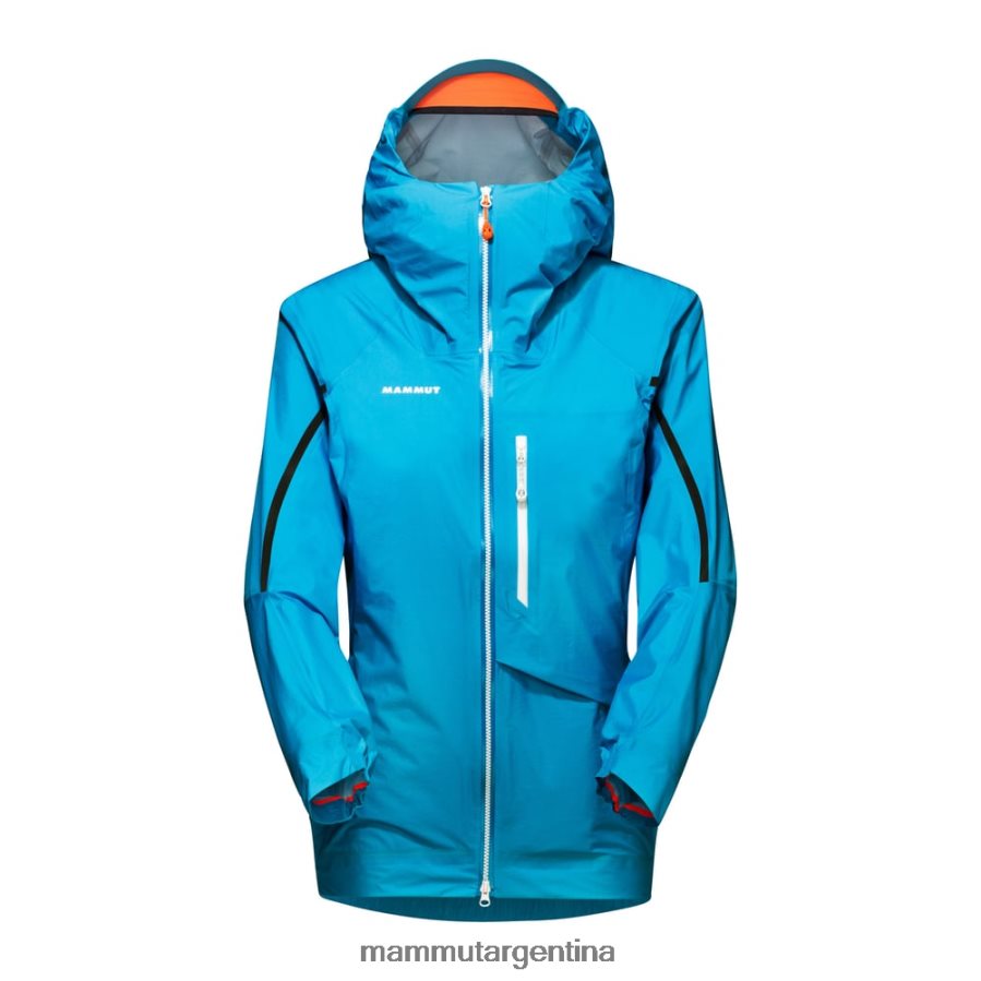 chaqueta con capucha nordwand light hs mujer 2B8PD226 Mammut cielo ropa