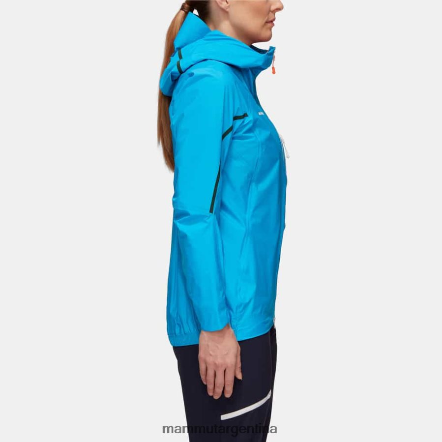chaqueta con capucha nordwand light hs mujer 2B8PD226 Mammut cielo ropa