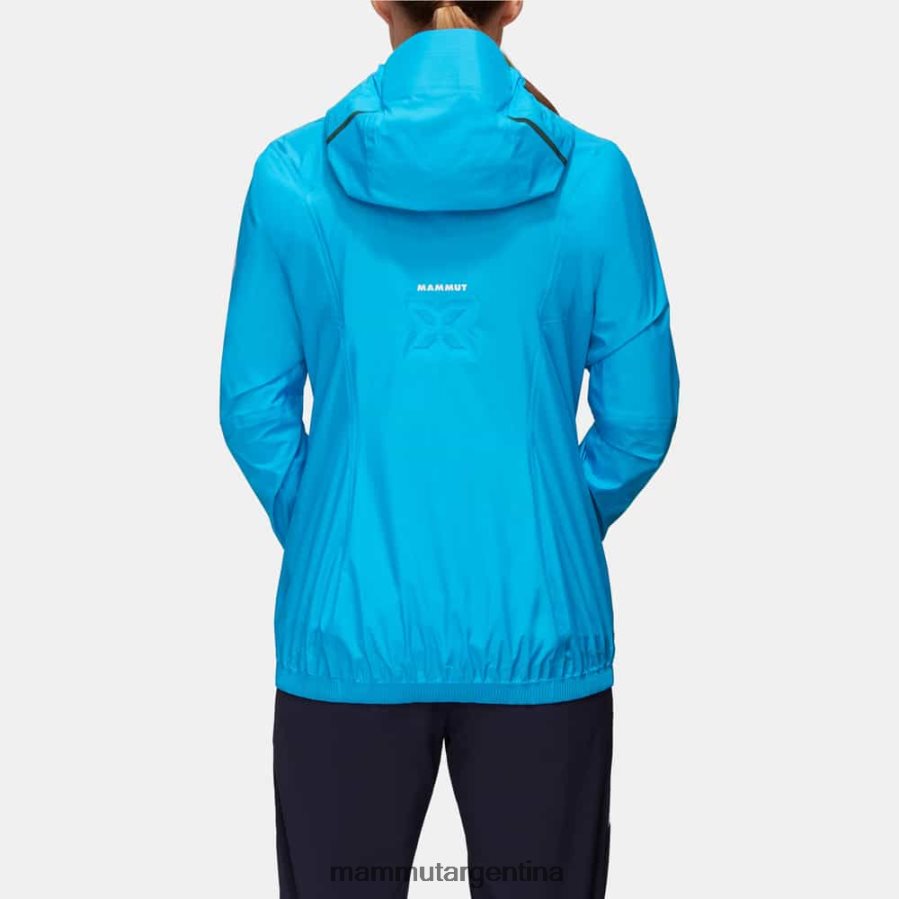 chaqueta con capucha nordwand light hs mujer 2B8PD226 Mammut cielo ropa