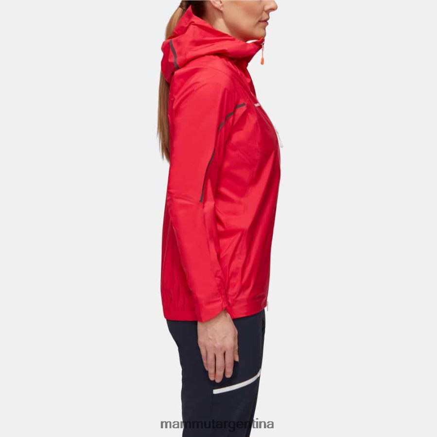 chaqueta con capucha nordwand light hs mujer 2B8PD2680 Mammut azalea ropa