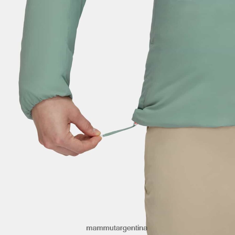 chaqueta con capucha rime in flex mujer 2B8PD272 Mammut jade ropa