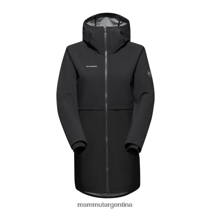 chaqueta con capucha seon so mujer 2B8PD286 Mammut negro ropa