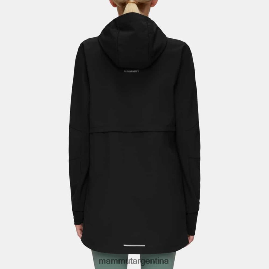 chaqueta con capucha seon so mujer 2B8PD286 Mammut negro ropa