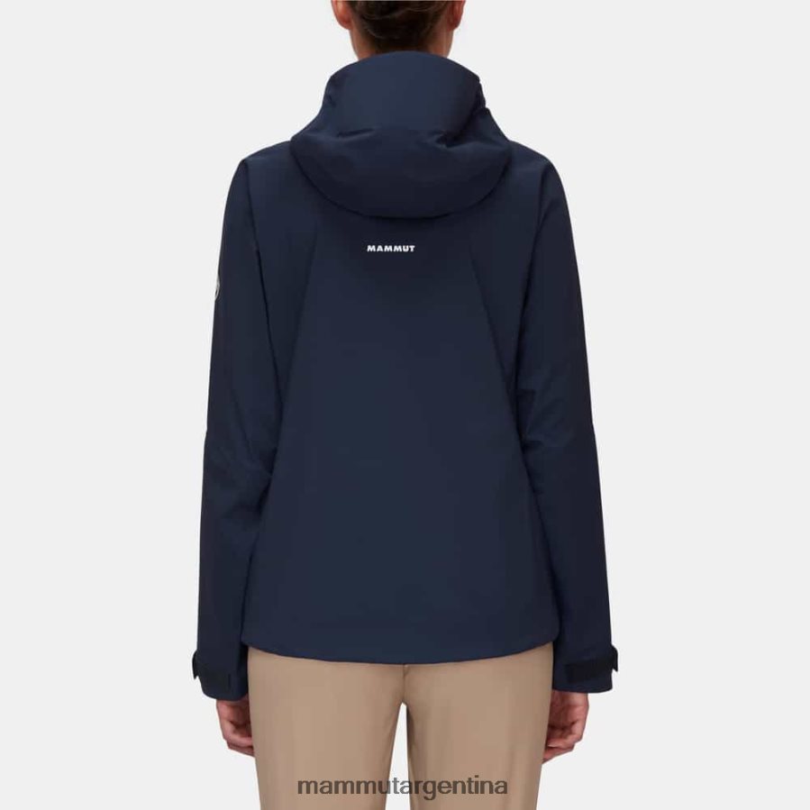 chaqueta con capucha taiss hs mujer 2B8PD2723 Mammut marina ropa