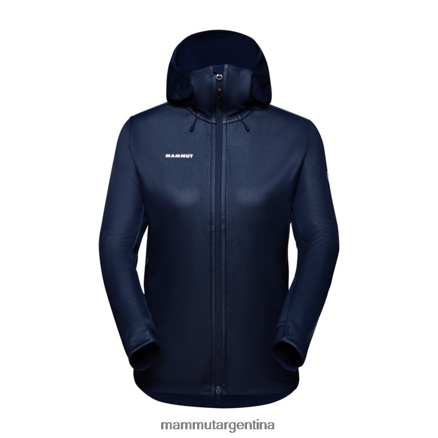 chaqueta con capucha ultimate vii so mujer 2B8PD265 Mammut marina ropa
