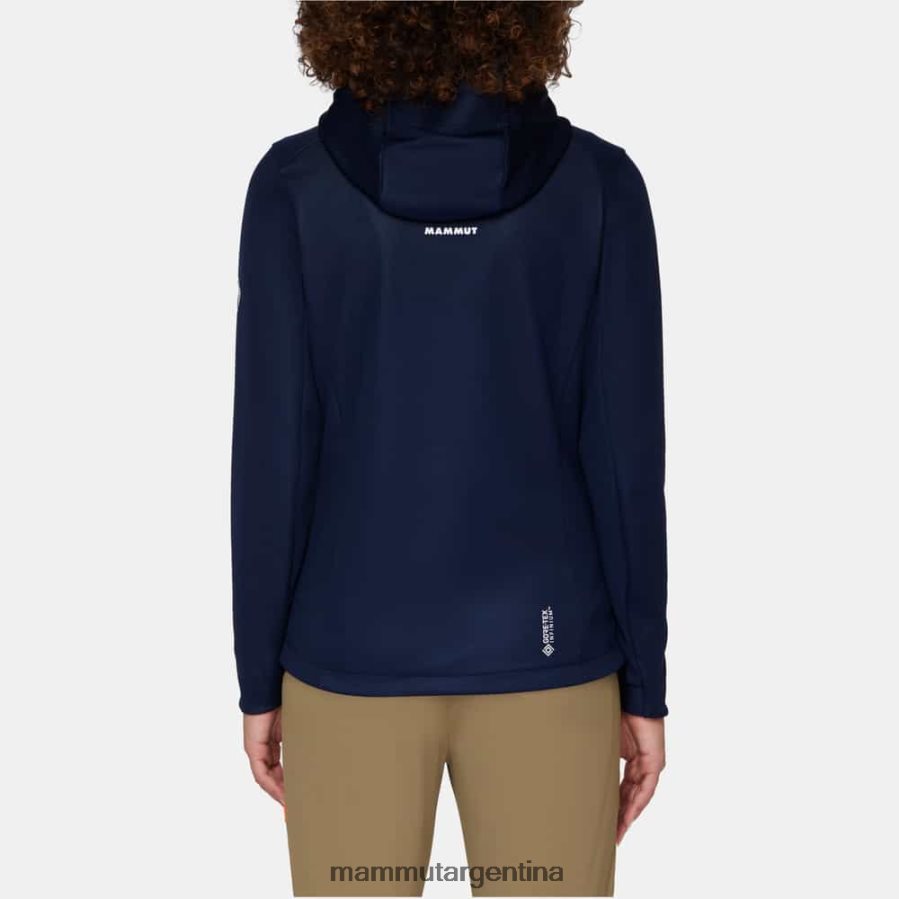 chaqueta con capucha ultimate vii so mujer 2B8PD265 Mammut marina ropa