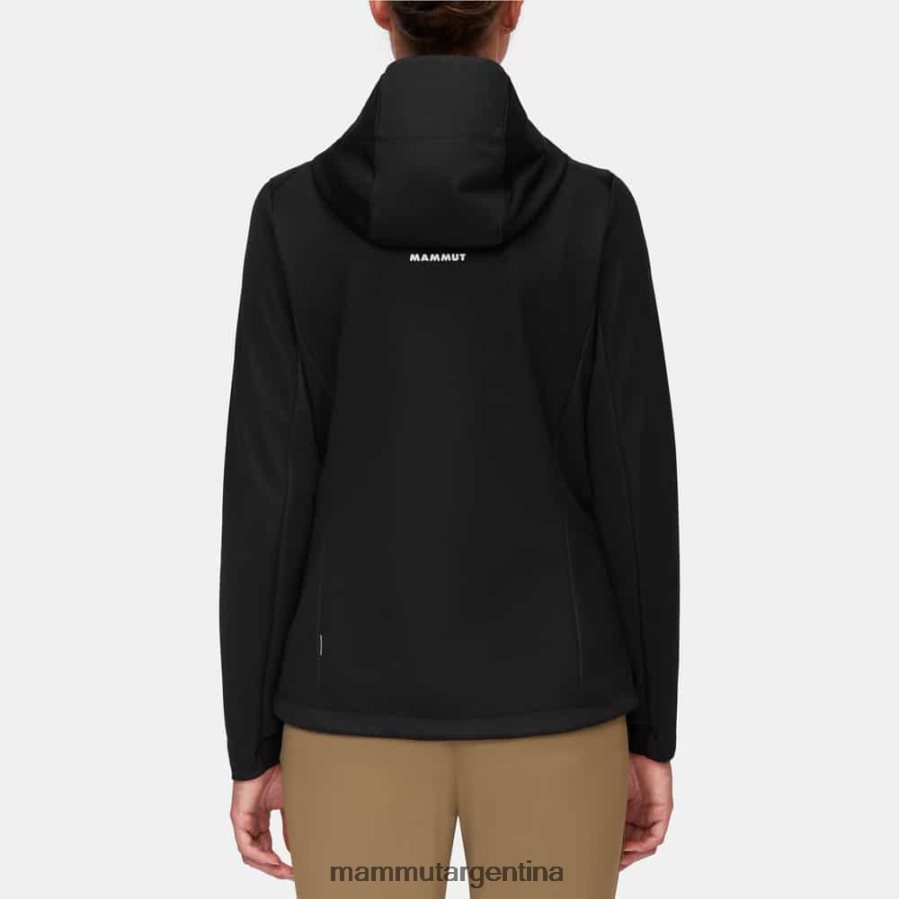 chaqueta con capucha ultimate vii so mujer 2B8PD2738 Mammut negro ropa