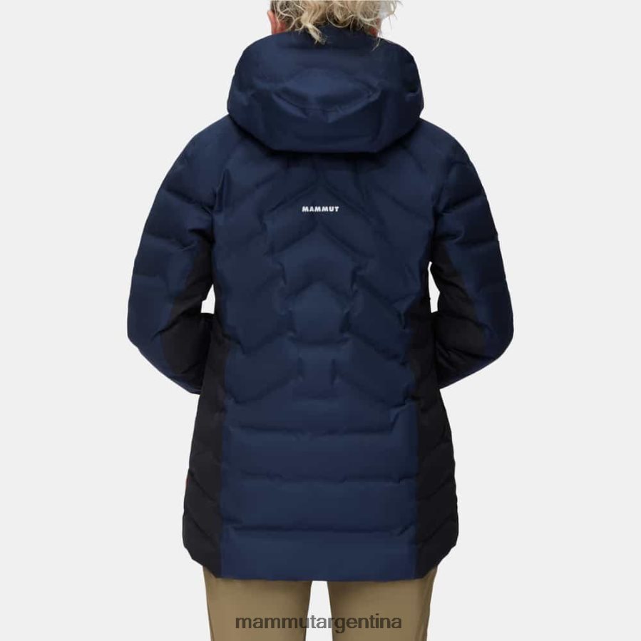 chaqueta térmica con capucha photics ski hs mujer 2B8PD2677 Mammut negro-marino ropa