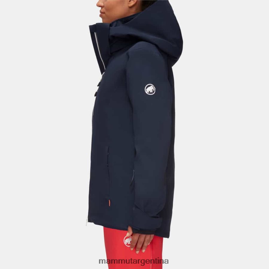 chaqueta térmica stoney hs mujer 2B8PD2767 Mammut blanco marino ropa