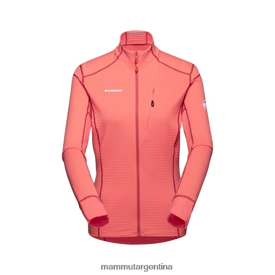 chaqueta taiss light ml mujer 2B8PD2196 Mammut salmón-terracota ropa