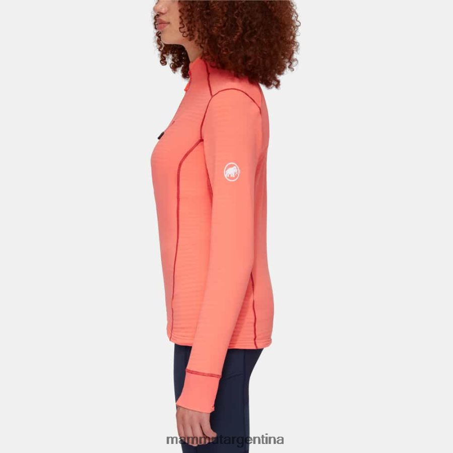 chaqueta taiss light ml mujer 2B8PD2196 Mammut salmón-terracota ropa