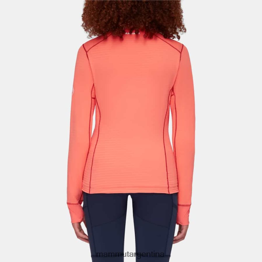 chaqueta taiss light ml mujer 2B8PD2196 Mammut salmón-terracota ropa