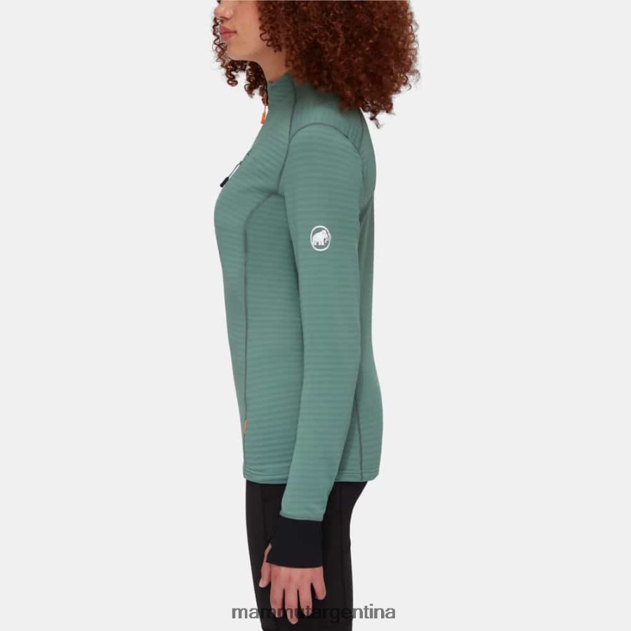 chaqueta taiss light ml mujer 2B8PD2991 Mammut negro jade oscuro ropa