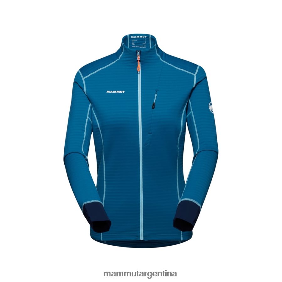 chaqueta taiss light ml mujer 2B8PD2992 Mammut azul hielo profundo ropa