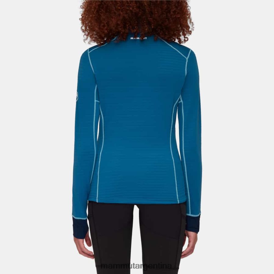 chaqueta taiss light ml mujer 2B8PD2992 Mammut azul hielo profundo ropa