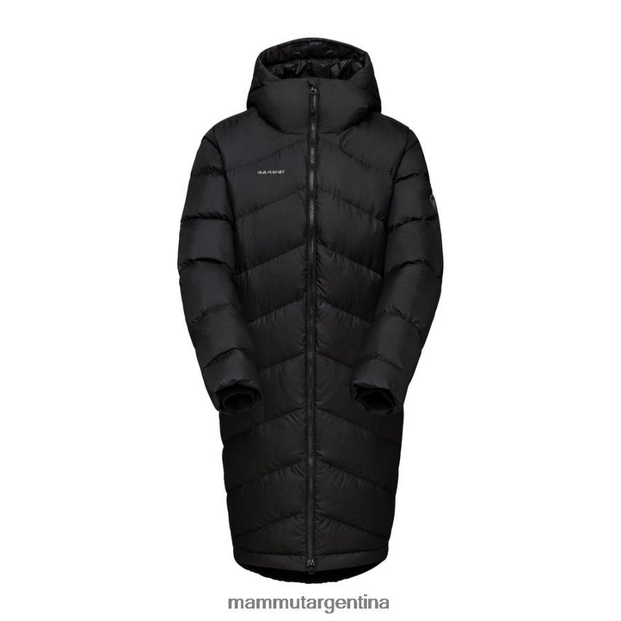 fedoz en parka con capucha mujer 2B8PD271 Mammut negro ropa