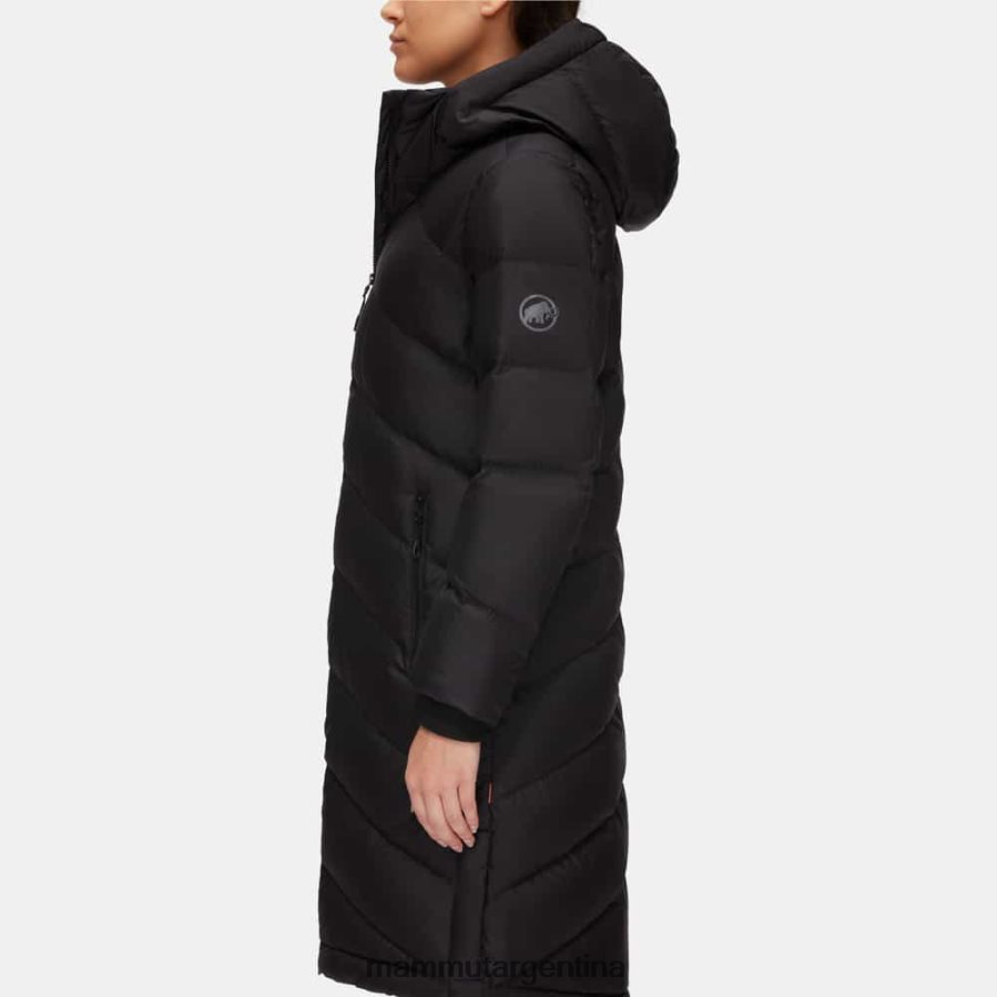 fedoz en parka con capucha mujer 2B8PD271 Mammut negro ropa