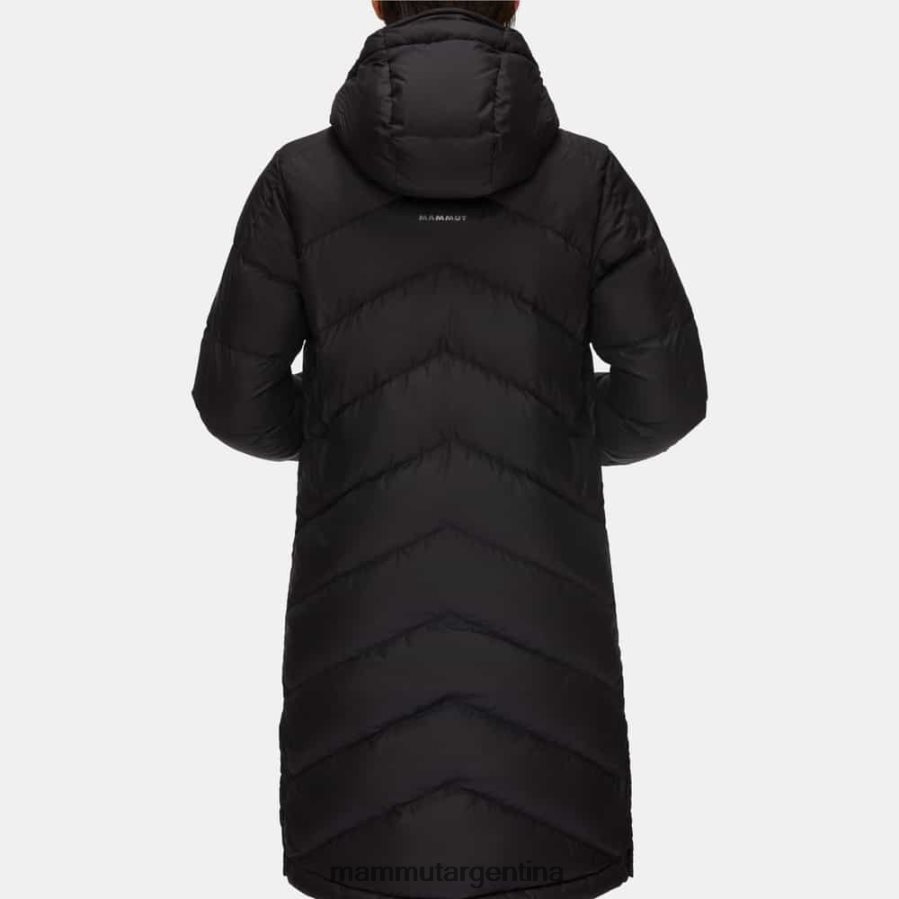 fedoz en parka con capucha mujer 2B8PD271 Mammut negro ropa