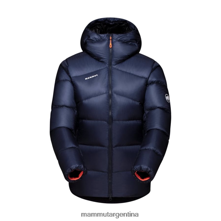 meron en chaqueta con capucha mujer 2B8PD251 Mammut negro marino ropa