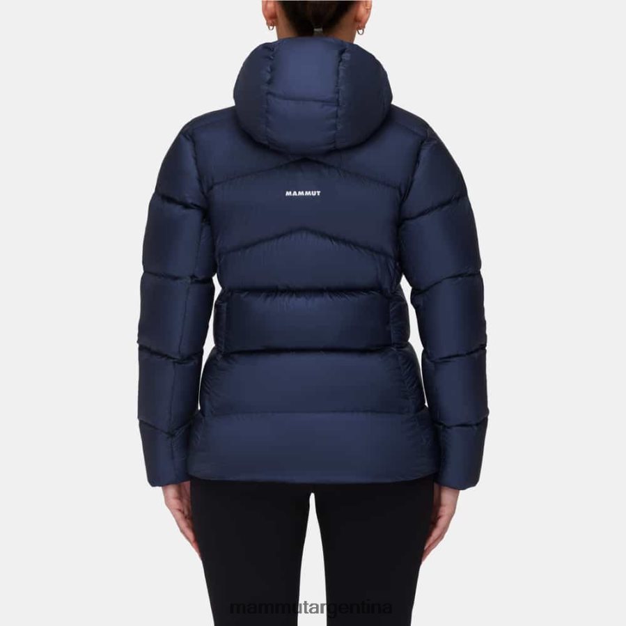 meron en chaqueta con capucha mujer 2B8PD251 Mammut negro marino ropa