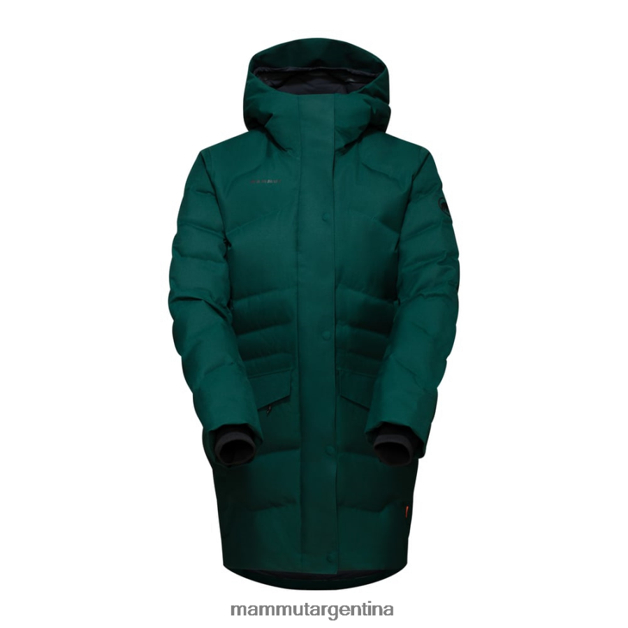 photics hs termo parka mujer 2B8PD2763 Mammut verde azulado oscuro ropa