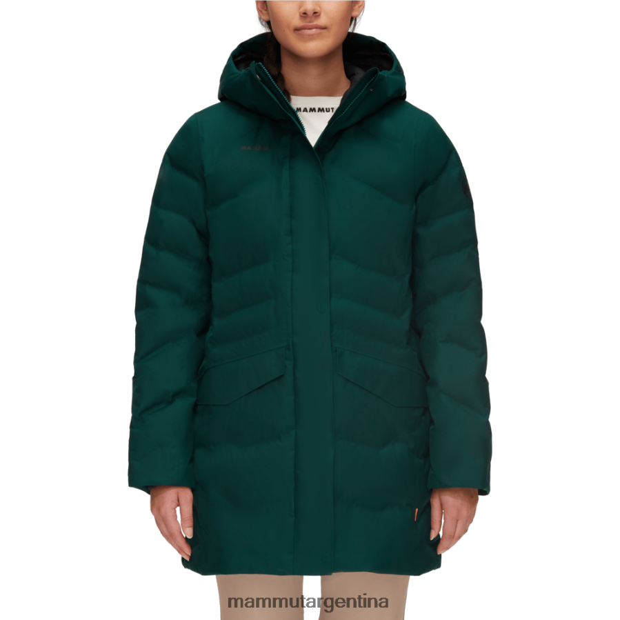 photics hs termo parka mujer 2B8PD2763 Mammut verde azulado oscuro ropa