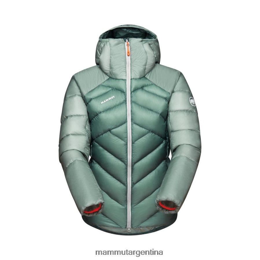 taiss en chaqueta con capucha mujer 2B8PD232 Mammut jade oscuro-jade ropa