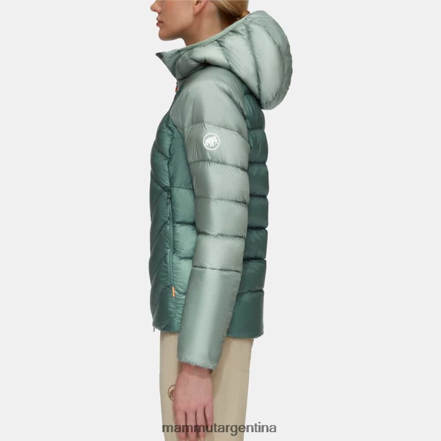 taiss en chaqueta con capucha mujer 2B8PD232 Mammut jade oscuro-jade ropa
