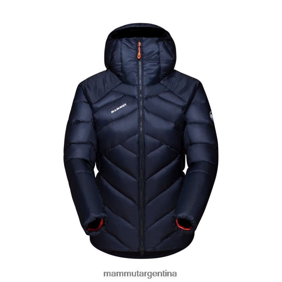 taiss en chaqueta con capucha mujer 2B8PD2690 Mammut negro marino ropa