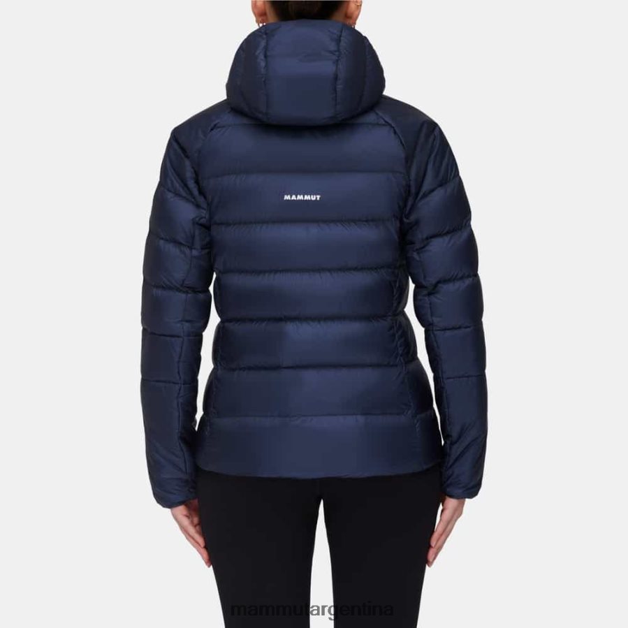 taiss en chaqueta con capucha mujer 2B8PD2690 Mammut negro marino ropa