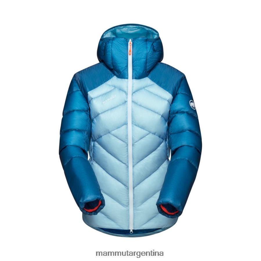taiss en chaqueta con capucha mujer 2B8PD2691 Mammut frío hielo azul profundo ropa