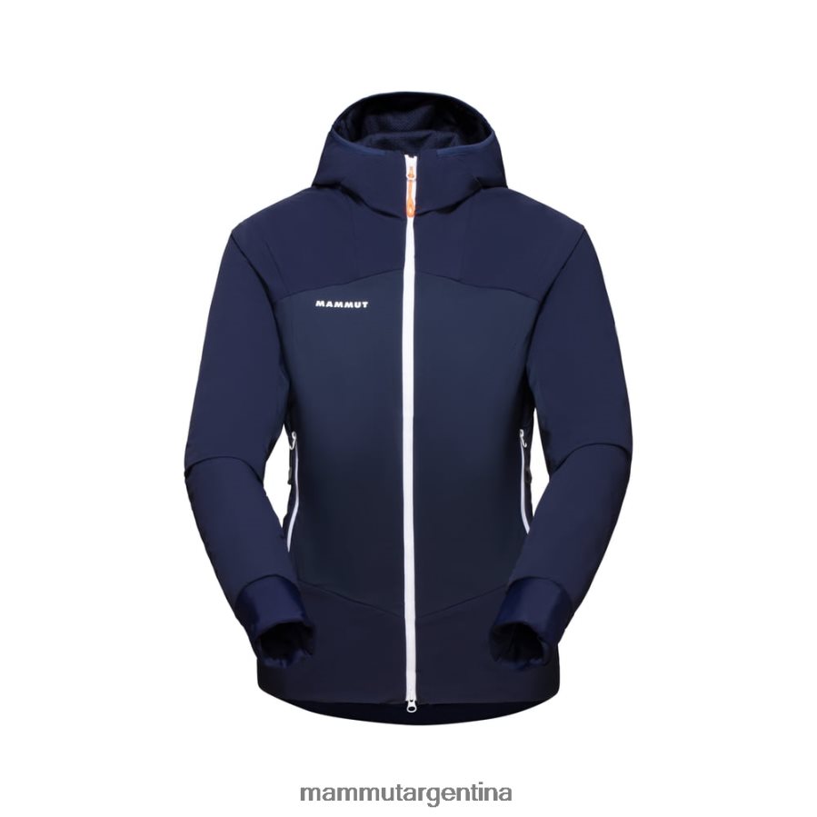 taiss en chaqueta híbrida con capucha mujer 2B8PD254 Mammut marina ropa