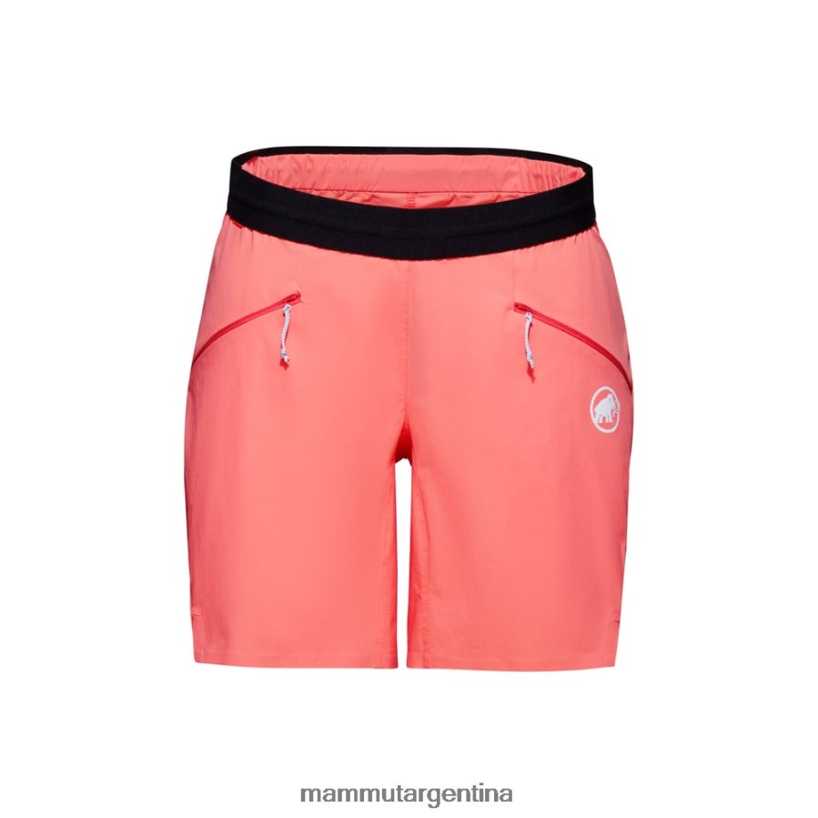 aenergy luz tan pantalones cortos mujer 2B8PD2941 Mammut salmón ropa