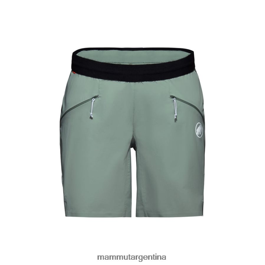 aenergy luz tan pantalones cortos mujer 2B8PD2942 Mammut jade ropa