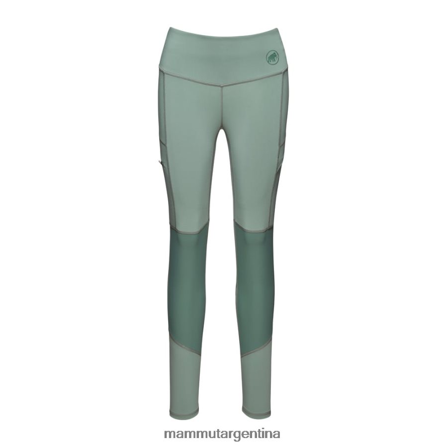 medias híbridas zinal mujer 2B8PD294 Mammut jade-jade oscuro ropa