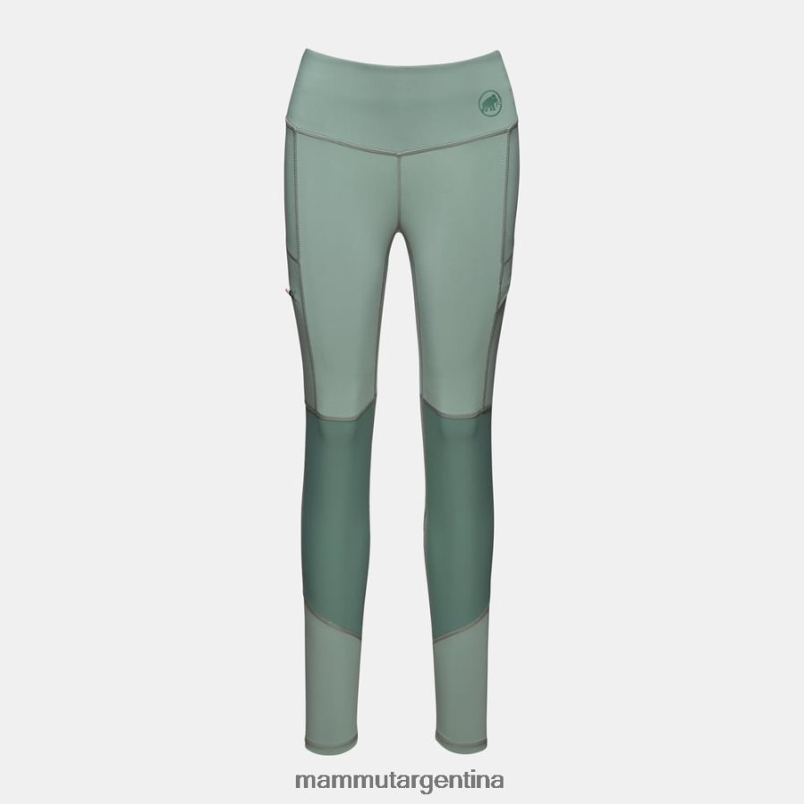 medias híbridas zinal mujer 2B8PD294 Mammut jade-jade oscuro ropa