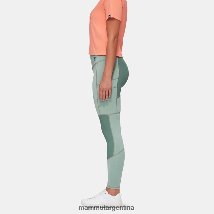 medias híbridas zinal mujer 2B8PD294 Mammut jade-jade oscuro ropa