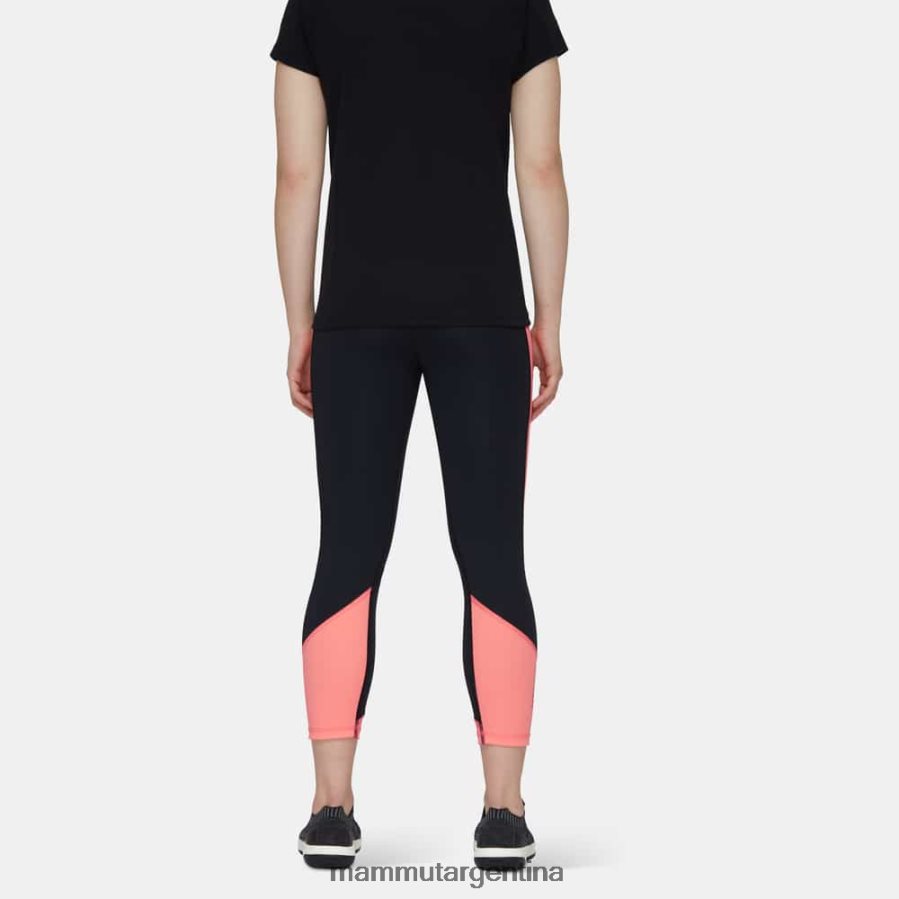 medias massone 7/8 mujer 2B8PD2843 Mammut salmón negro ropa