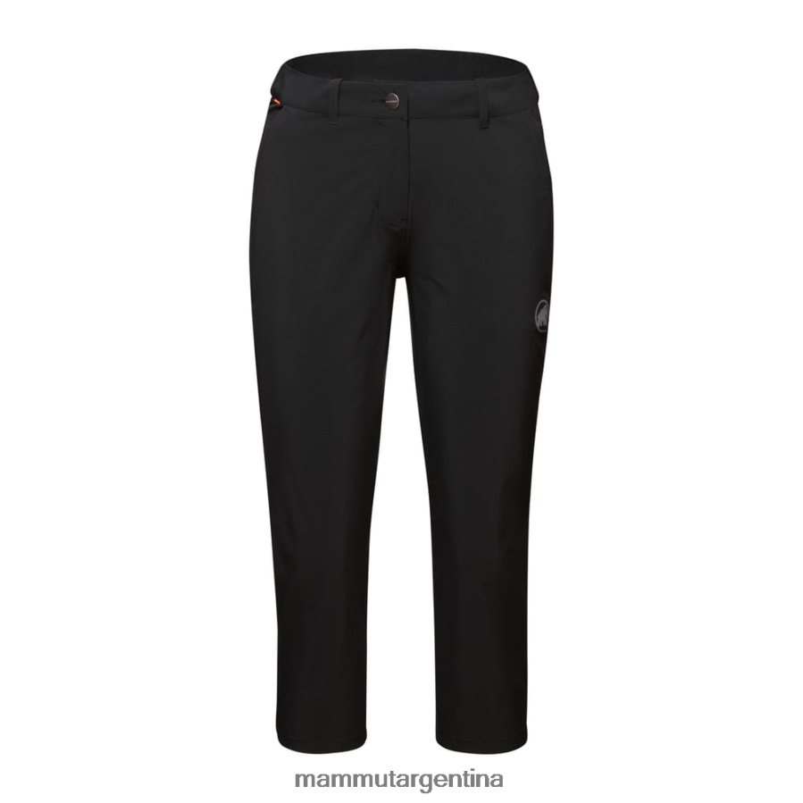 pantalones capri runbold mujer 2B8PD2118 Mammut negro ropa