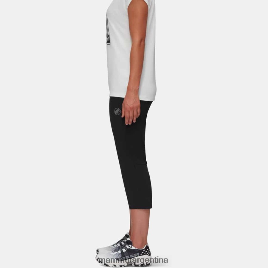 pantalones capri runbold mujer 2B8PD2118 Mammut negro ropa