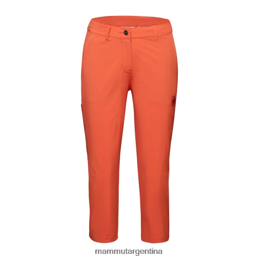 pantalones capri runbold mujer 2B8PD2820 Mammut terracota ropa