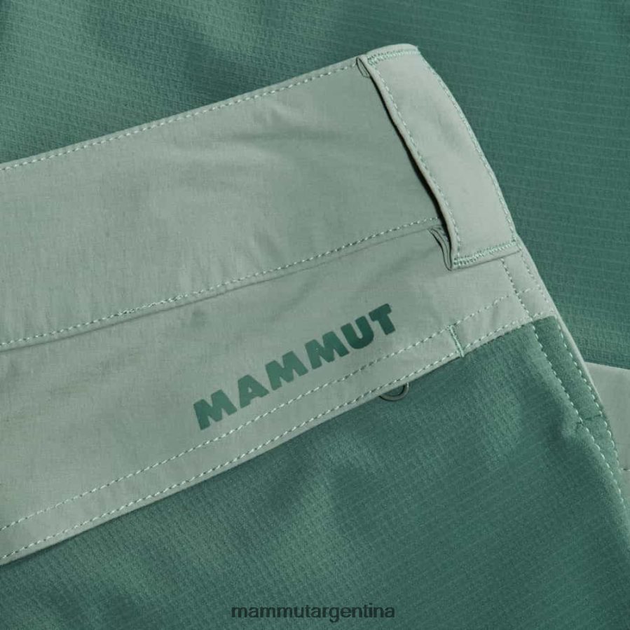 pantalones con cremallera zinal hybrid mujer 2B8PD21100 Mammut jade-jade oscuro ropa