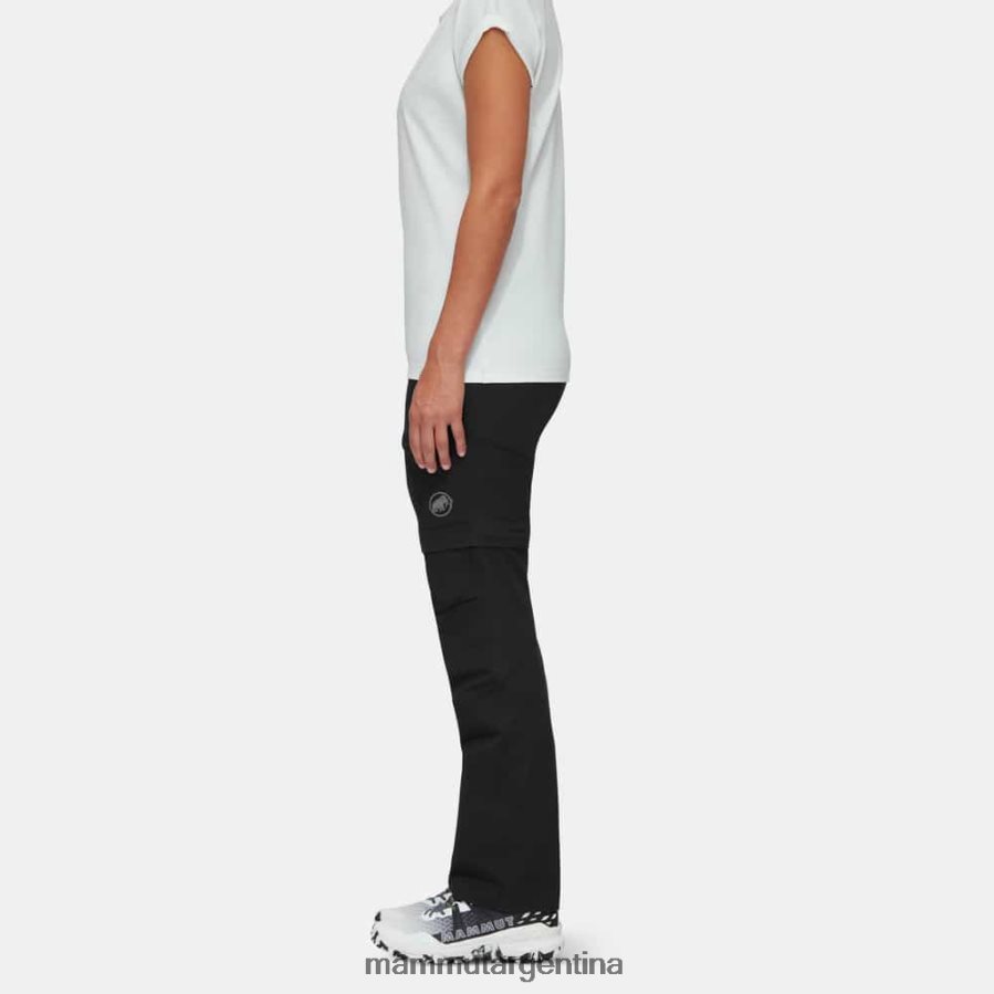 pantalones con cremallera zinal hybrid mujer 2B8PD2254 Mammut negro ropa