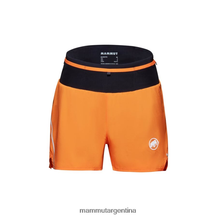pantalones cortos 2 en 1 aenergy tr mujer 2B8PD2840 Mammut negro mandarina oscuro ropa