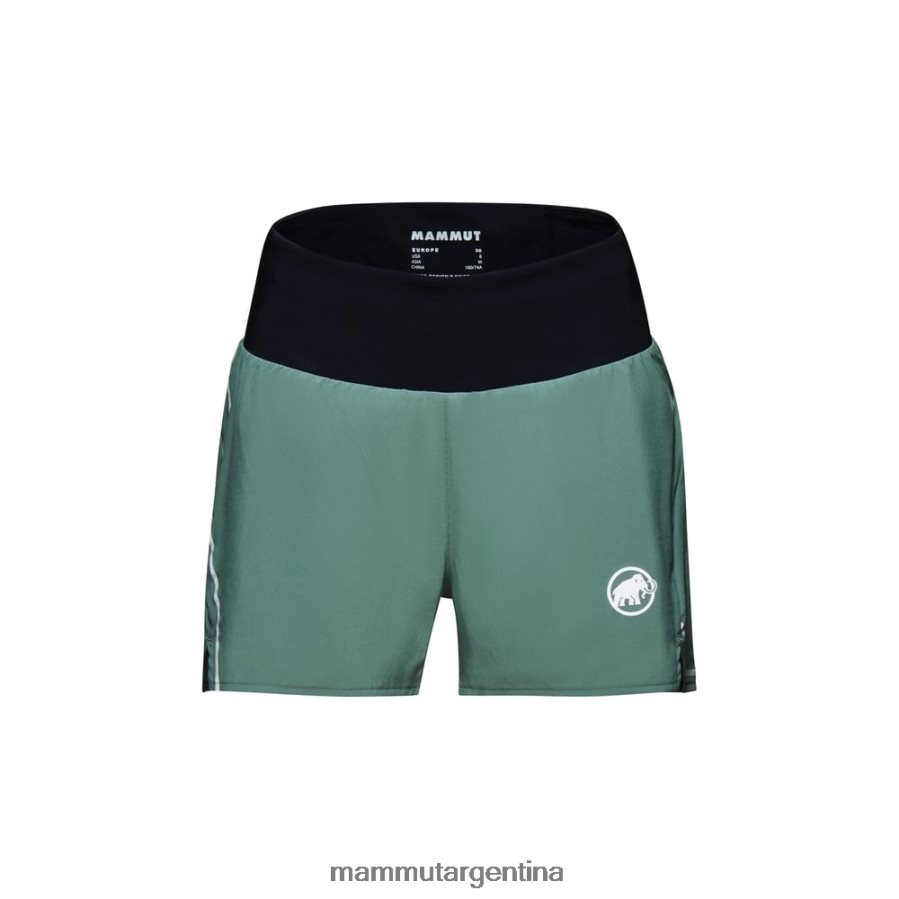pantalones cortos aenergy tr mujer 2B8PD2975 Mammut negro jade oscuro ropa