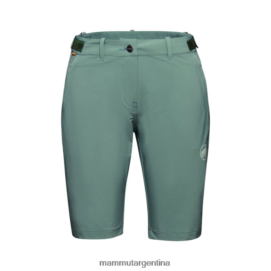 pantalones cortos mujer 2B8PD2826 Mammut jade oscuro ropa