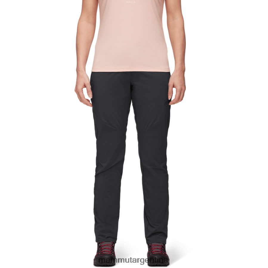 pantalones de senderismo mujer 2B8PD2270 Mammut negro ropa