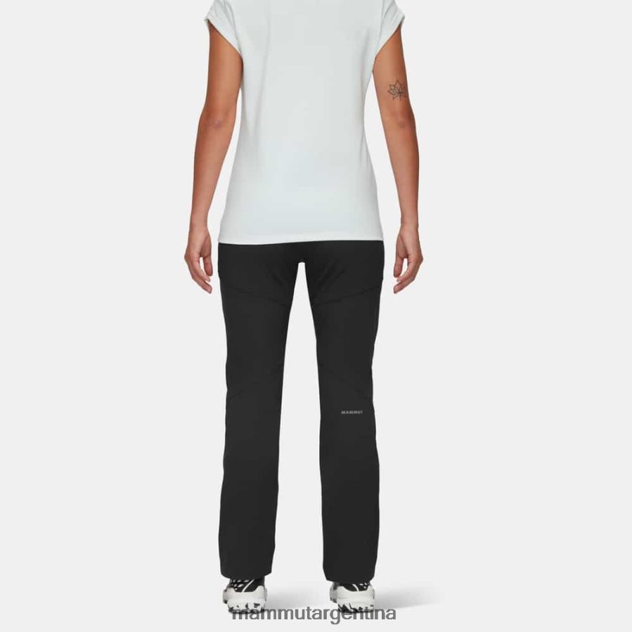 pantalones híbridos zinal mujer 2B8PD2122 Mammut negro ropa