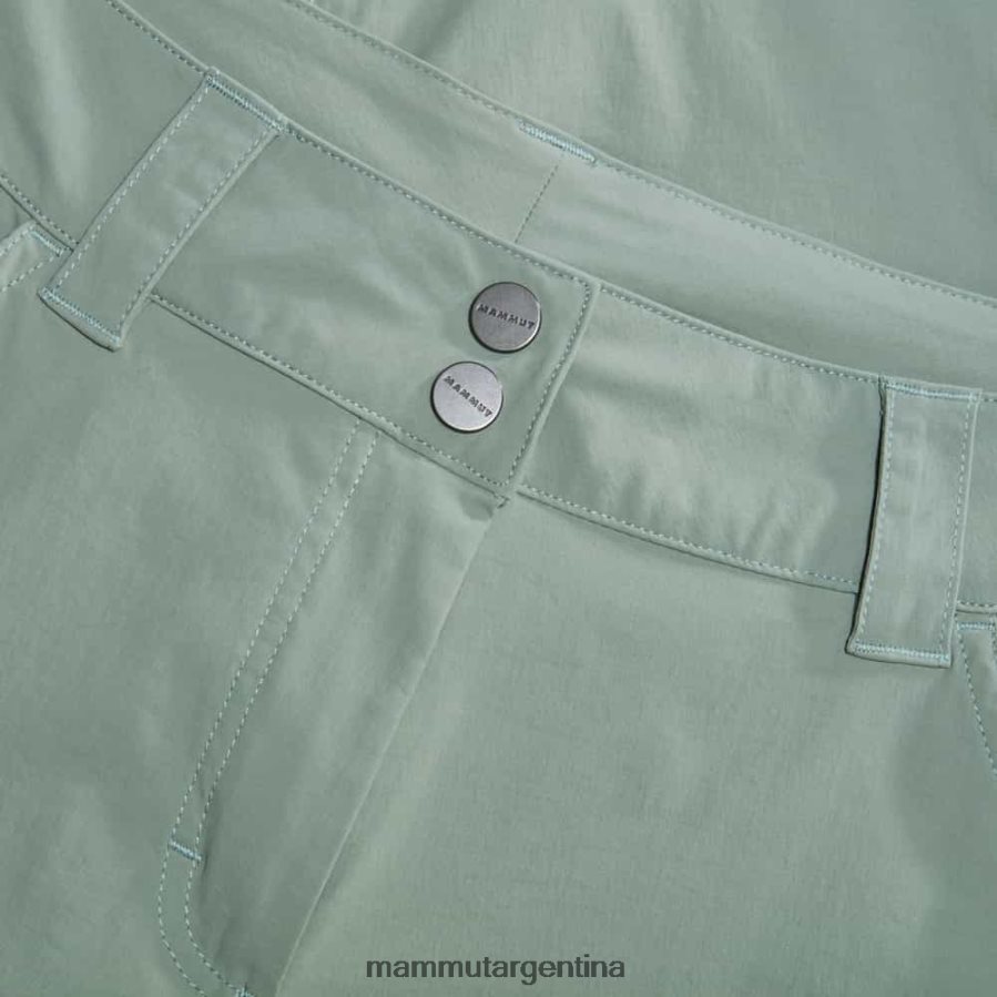 pantalones híbridos zinal mujer 2B8PD2829 Mammut jade-jade oscuro ropa