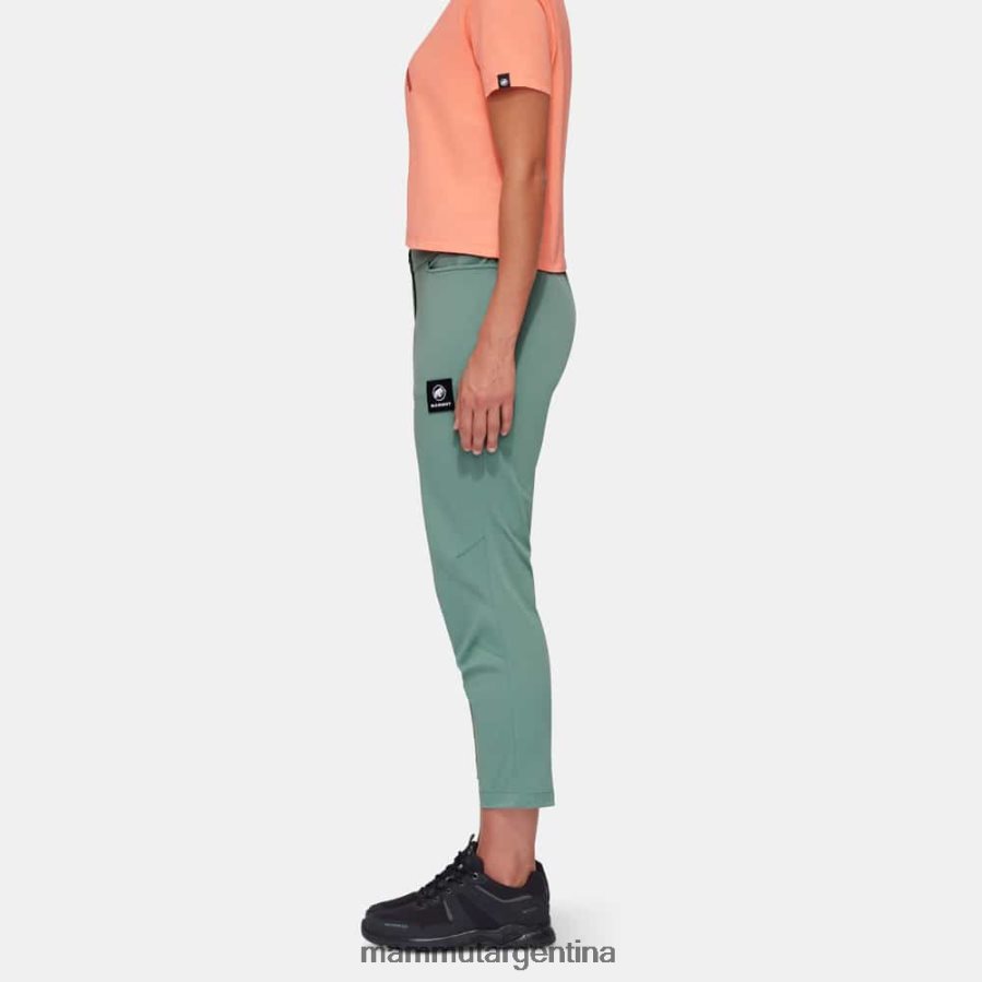 pantalones ligeros massone mujer 2B8PD2785 Mammut jade oscuro ropa